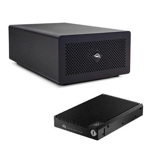 OWC U.2 Workflow SSD Solution with OWC U2 Shuttle and OWC Mercury Helios 3S with NVMe Interchange System OWC U.2 Workflow SSD Solution with OWC U2 Shuttle and OWC Mercury Helios 3S with NVMe Interchange System